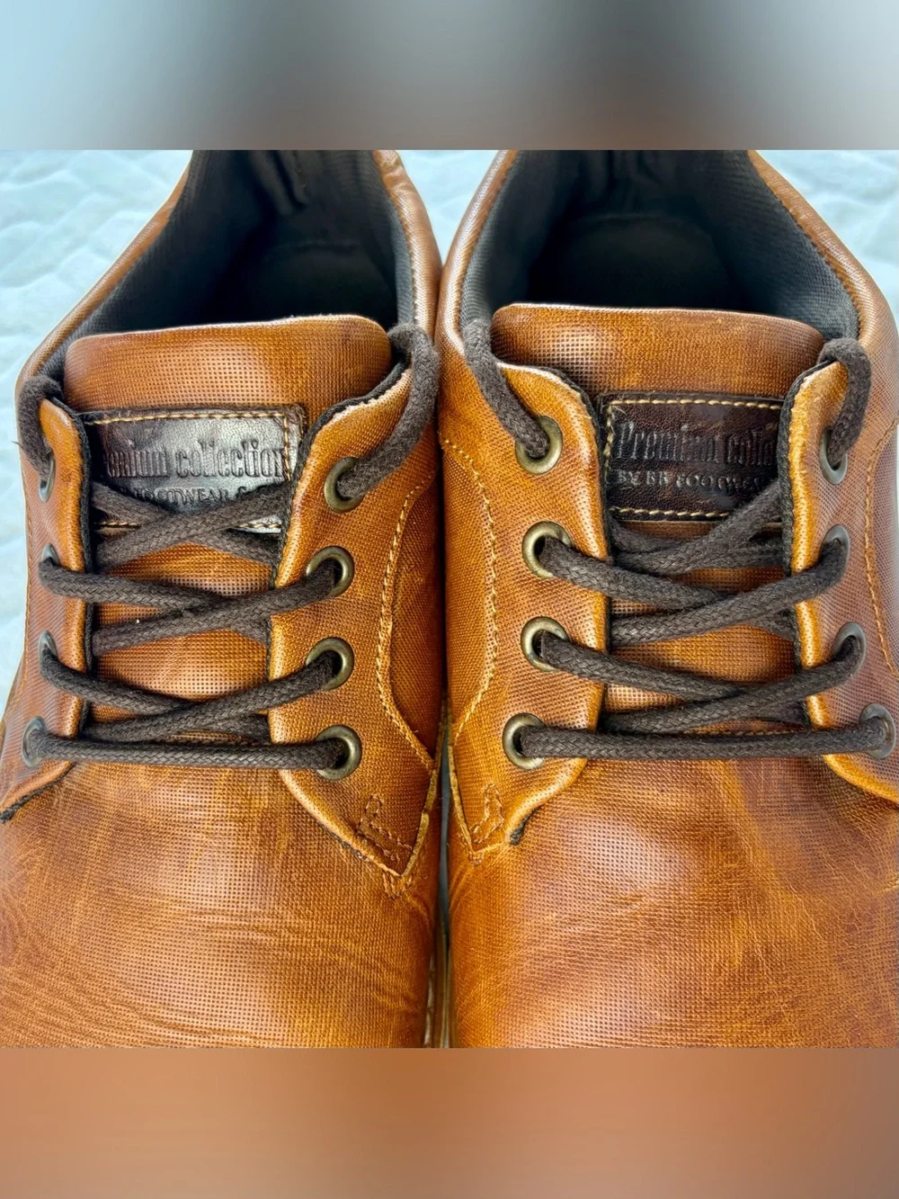 Bull Boxer Hand Made in Portugal Sefti Oxford Men’s Size 12 Classic Staple Shoes